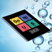 天才 | 要素の定期的なテーブルの件名 ノートブック