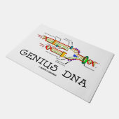 天才DNA分子生物学ユーモア ドアマット (アングル)