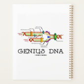 天才DNA分子生物学ユーモア プランナー手帳 (裏面)