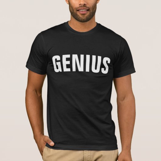天才Tシャツ Tシャツ (正面)