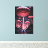 天探査機「未知の旅」 キャンバスプリント (インサイチュ (ウッドフロア))