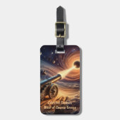 天撃砲: 宇宙エネルギーの爆発 ラゲッジタグ (正面縦)