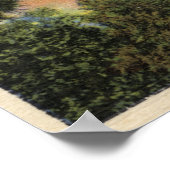 天文台と望遠鏡ドームの表示 ポスター (角)