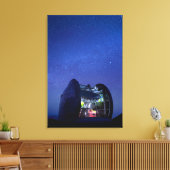 天文台カルテック地下室計 |ハワイ キャンバスプリント (インサイチュ (リビング))