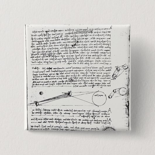 天文図表 缶バッジ (正面)