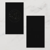 天文天空図星占星術星座 名刺 (正面/裏面)