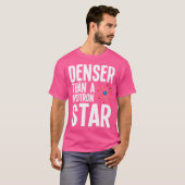 天文学おもしろいのジョーク Tシャツ (正面フル)