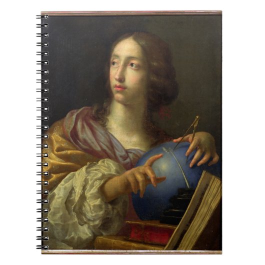 天文学のアレゴリー ノートブック (正面)