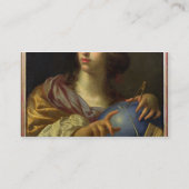 天文学のアレゴリー 名刺 (裏面)