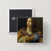 天文学のアレゴリー 缶バッジ (正面&裏面)