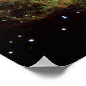 天文学の写真、カニ星雲 ポスター (角)