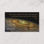 天文学の名刺 名刺 (裏面)