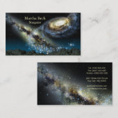 天文学の名刺 名刺 (正面/裏面)
