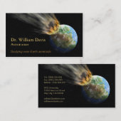 天文学の名刺 名刺 (正面/裏面)