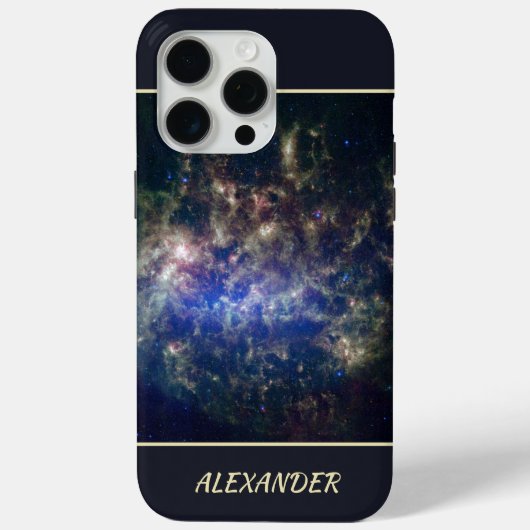 天文学の名前を追加マゼラン雲 Case-Mate iPhoneケース (裏面)