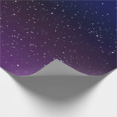 天文学の夜の星空ラッピング紙 ラッピングペーパー (角)