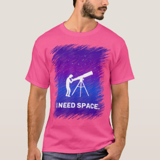 天文学の宇宙のギーク Tシャツ