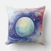 天文学の宇宙の星雲。 クッション (正面)
