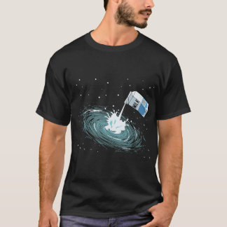 天文学の恋人の天の川かわいいおもしろい宇宙アストロノ Tシャツ