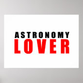 天文学の恋人 ポスター (正面)