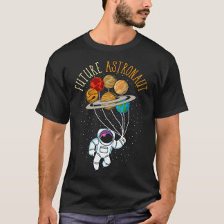 天文学の惑星宇宙科学の宇宙ラバーフット Tシャツ