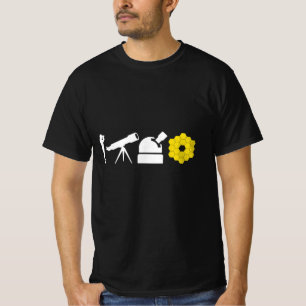 天文学の進化ジェームズウェッブ宇宙 Tシャツ