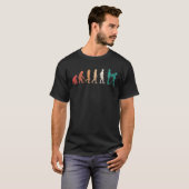 天文学の進化レトロ宇宙スターズユニバース Tシャツ (正面フル)