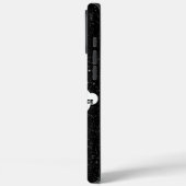 天文学をテーマにした衛星ディッシュの背景スター Case-Mate iPhoneケース (裏面 / 左)