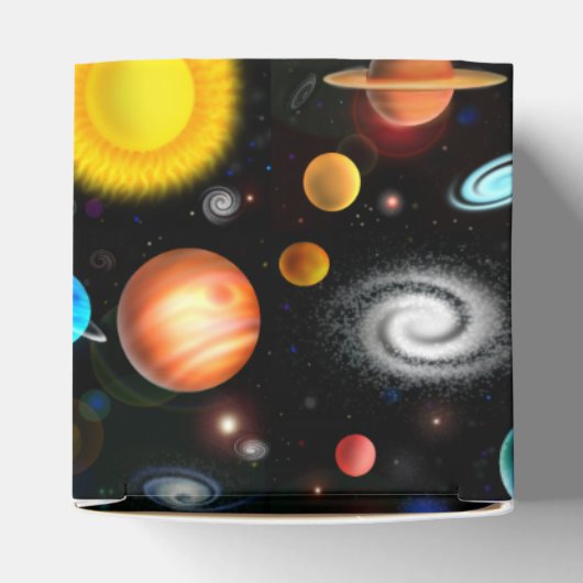 天文学カラフルの宇宙優先ボックス フェイバーボックス (上部)