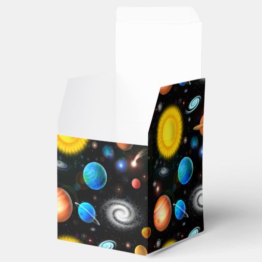 天文学カラフルの宇宙優先ボックス フェイバーボックス (オープン)