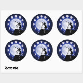 天文学シール ラウンドシール (シート)