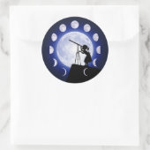 天文学シール ラウンドシール (バッグ)