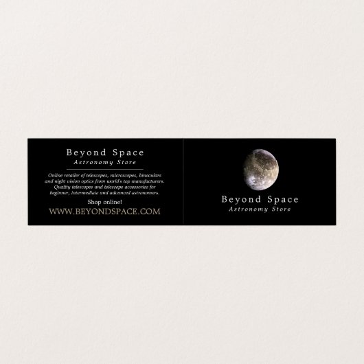 天文学ストア 名刺 (外部フラット)