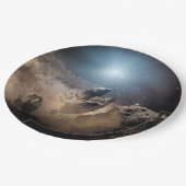 天文学テーマ ペーパープレート (アングル)