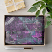 天文学ブルースカイムーン抽象芸術エフェメラ 薄葉紙 (ギフト)