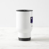 天文学ムーンライティングカートゥーンおもしろタンブラー トラベルマグ (中央)