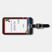 天文学ラゲッジタグ ラゲッジタグ (正面横)