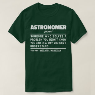 天文学名詞定義サイエンティストおもしろい諺 Tシャツ
