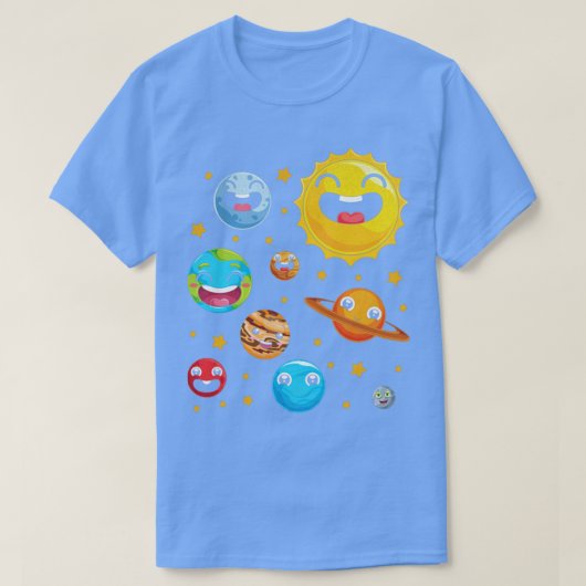 天文学太陽のシステム宇宙飛行士宇宙サイエンス切断 Tシャツ (デザイン正面)