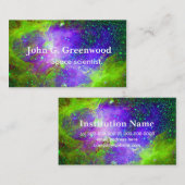 天文学宇宙科学プロフェッショナル 名刺 (正面/裏面)