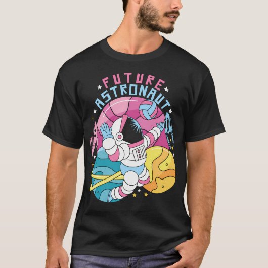 天文学宇宙科学宇宙惑星 Tシャツ (正面)