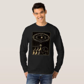 天文学惑星ビンテージ科学イラスト Tシャツ (正面フル)