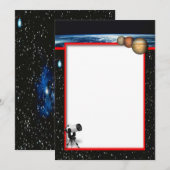 天文学招待状 招待状 (正面/裏面)