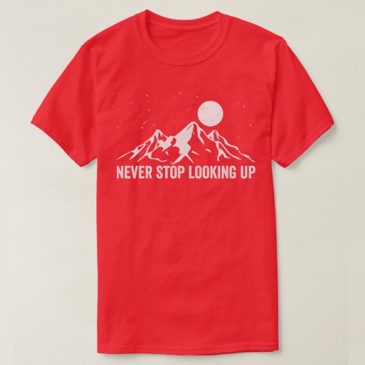 天文学星空コスモス Tシャツ (デザイン正面)
