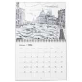 天文学的な夢 カレンダー (1月 2026)