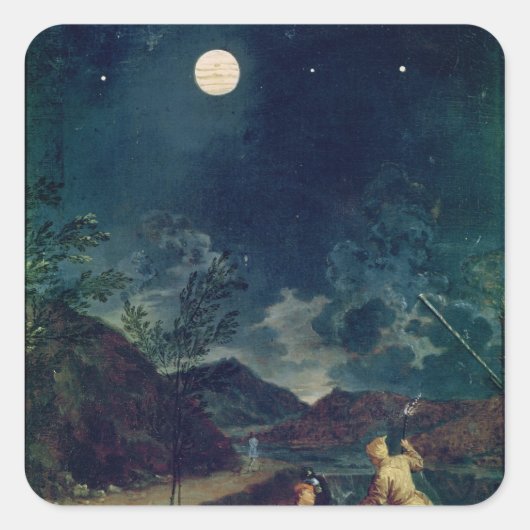 天文学的観測 スクエアシール (正面)