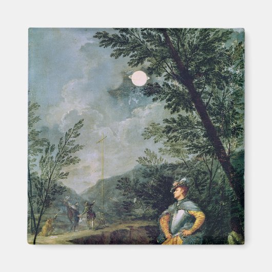 天文学的観測 マグネット (正面)