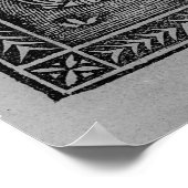 天文学者が静かにする ポスター (角)