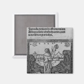 天文学者が静かにする マグネット (正面/裏面)
