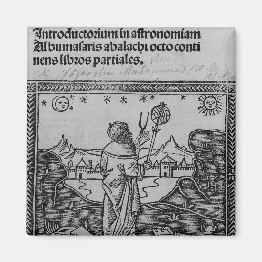 天文学者が静かにする マグネット (正面)